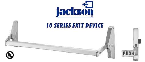 Jackson Exit Device Image - Swing Down